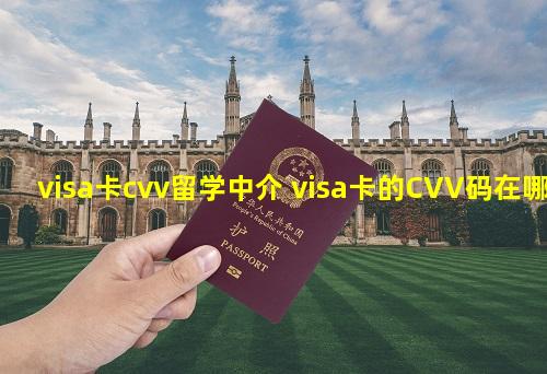 visa卡cvv留学中介 visa卡的CVV码在哪里